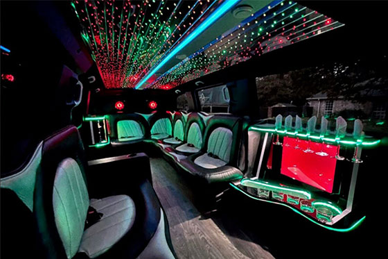 baton rouge limousine rental interior