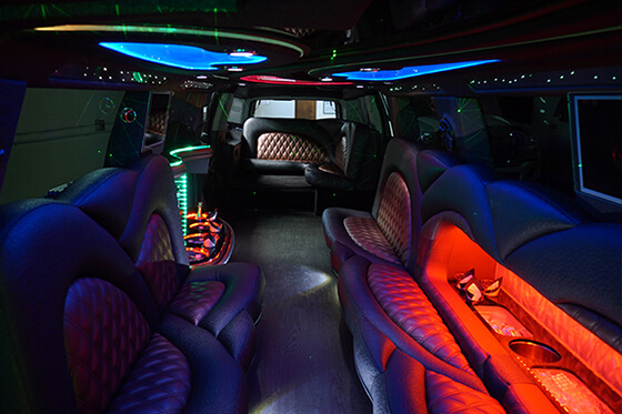 luxurious limo amenities