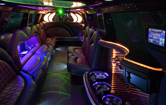 limousine seating